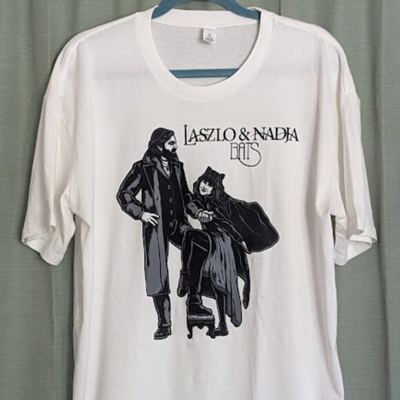 Laszlo & Nadja What We Do In The Shadows XL Unisex T-shirt - Picture 1 of 3